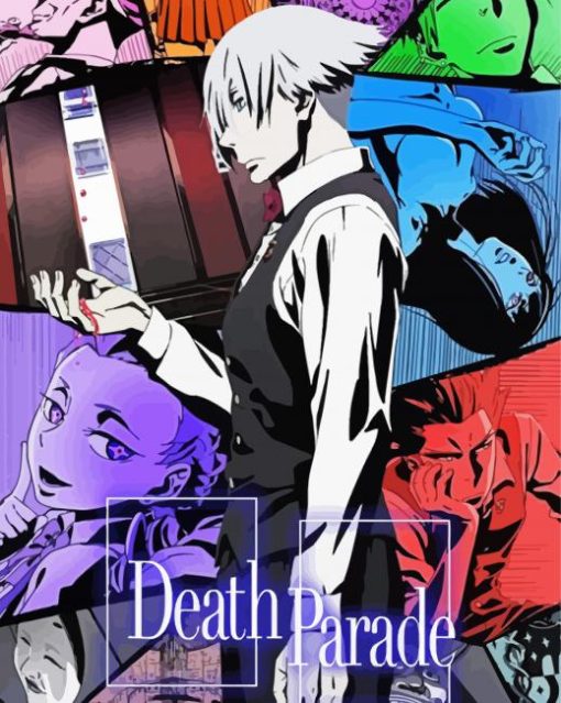 Death Parade Poster paint by number