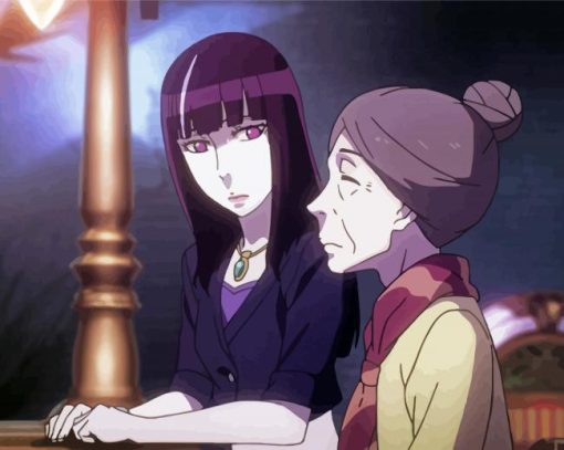 Death Parade Anime Characters paint by number