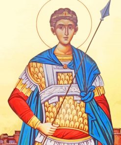 Demetrius Of Thessaloniki paint by number