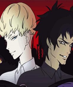 Devilman Crybaby Anime Characters paint by number