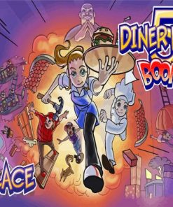 Diner Dash Game Poster paint by number