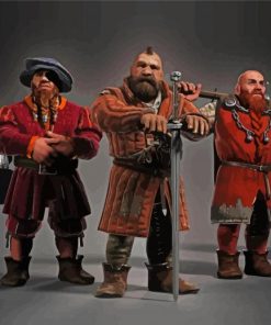 Dwarves Paint by number