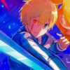 Eugeo Sword Art Online Character paint by number