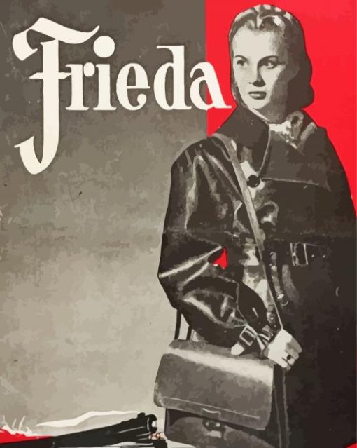 Frieda Film Poster paint by number