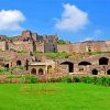 Golconda Fort paint by number