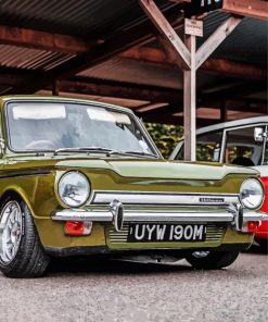 Green Hillman Imp paint by number