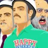 Happy Wheels Video Game Poster paint by number