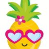 Happy Pineapple With Heart Sunglasses paint by number