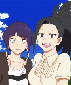 Kyouka Jirou And Momo paint by number