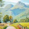 Langdale Pikes Art paint by number