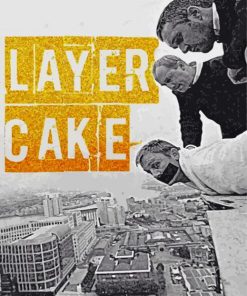 Layer Cake Movie Poster paint by number