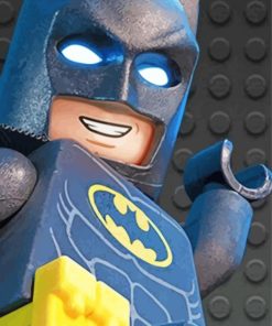 Lego Batman paint by number