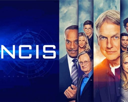 Ncis Serie Poster paint by number