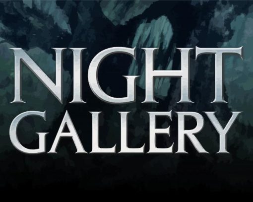 Night Gallery Poster paint by number