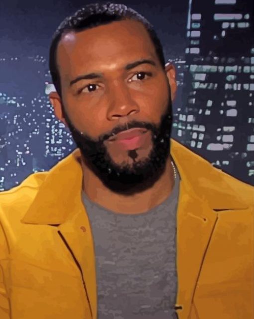 Omari Hardwick paint by number