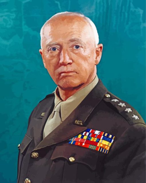 Patton Portrait paint by number