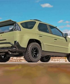 Pontiac Aztek paint by number