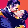 Rhett Butler And Scarlett O Hara Pop Art paint by number