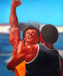 Rocky Apollo Illustration paint by number