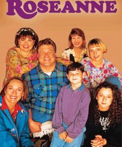 Roseanne Poster paint by number