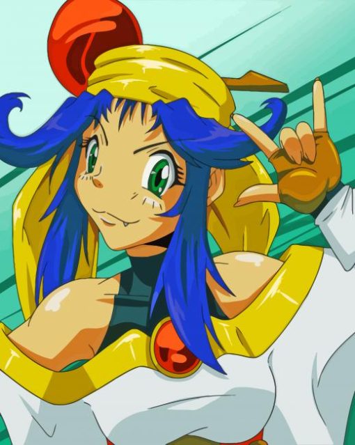 Saber Marionette J Character paint by number