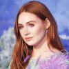 Scottish Karen Gillan paint by number