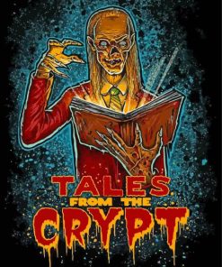 Tales From The Crypt Scary Art paint by number