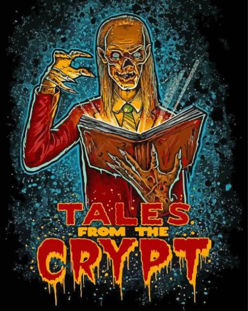 Tales From The Crypt Scary Art paint by number