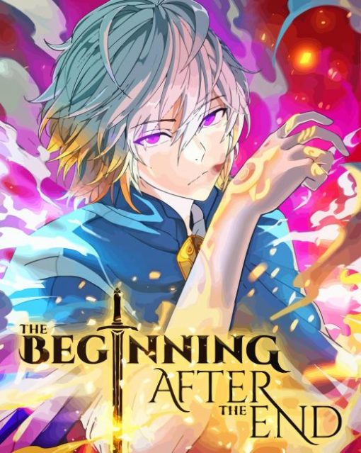 The Beginning After The End Anime Poster paint by number