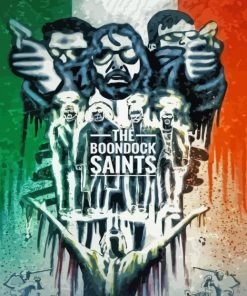 The Boondock Saints paint by number