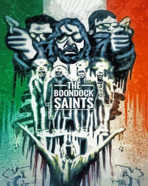 The Boondock Saints paint by number