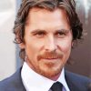 The English Actor Christian Bale paint by number