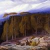 The Forest Of Valdoniello Corsica By Edward Lear paint by number