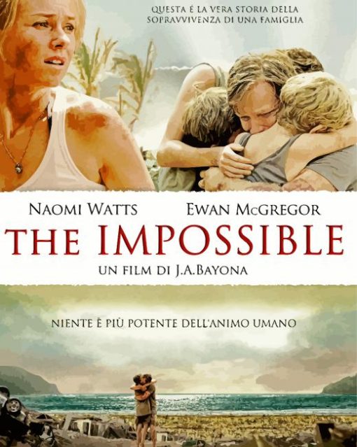 The Impossible Poster paint by number