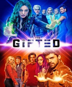 The Gifted Poster paint by number