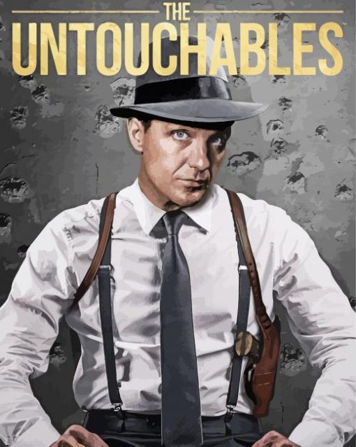 The Untouchables Film paint by number