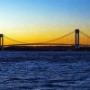 Verrazzano Narrows Bridge New York Paint by number