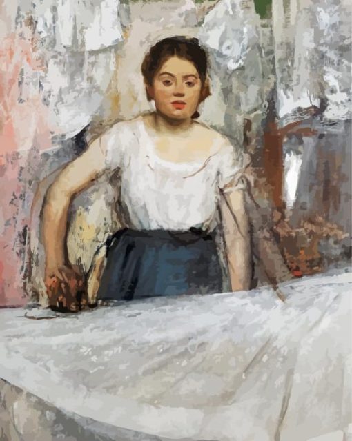 Women Ironing Edgar Degas paint by number