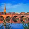 Worcester Bridge paint by number