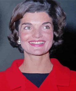 Aesthetic Jacqueline Kennedy Onassis Art paint by number