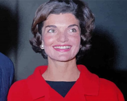 Aesthetic Jacqueline Kennedy Onassis Art paint by number