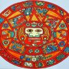 Aesthetic Maya Calendar paint by number