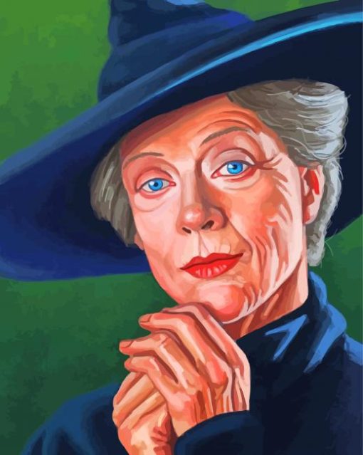 Aesthetic Professor Mcgonagall paint by number