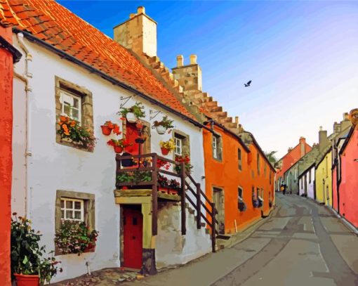 Aesthetic Culross paint by number