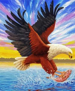 Aesthetic Fish Eagle Drexler Kyzer paint by number