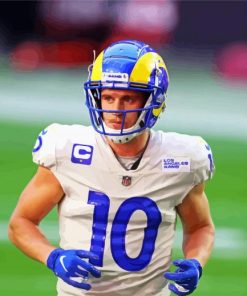 American Football Player Cooper kupp paint by number