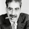 Black And White Groucho Marx Illustration paint by number