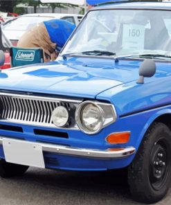 Blue Daihatsu Classic paint by number