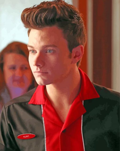 Cool Kurt Hummel paint by number