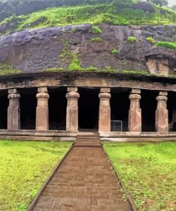 Elephanta Island paint by number